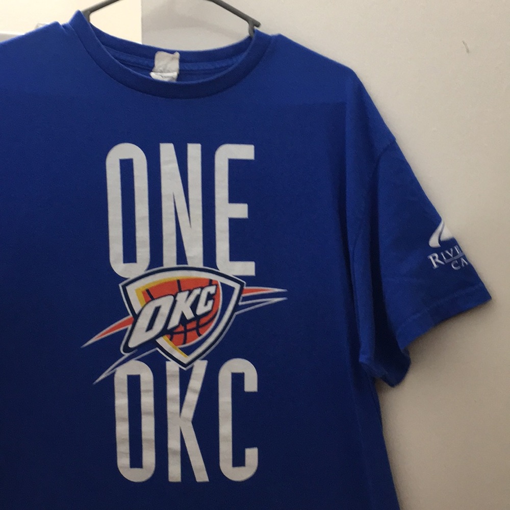 NBA (Oklahoma City Thunder) - Blue “One OKC” Tee